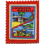 Luumäen motelli "Bates Motel" harvinainen vanha hihamerkki - pikkukuva 1