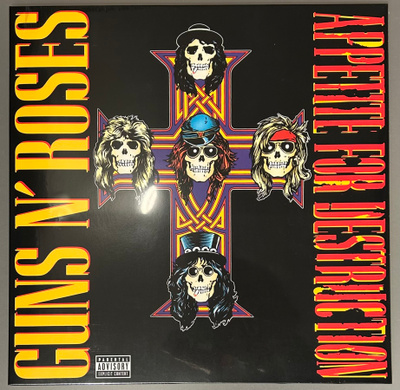 GUNS N’ ROSES: Appetite For Destruction - LP, uusi