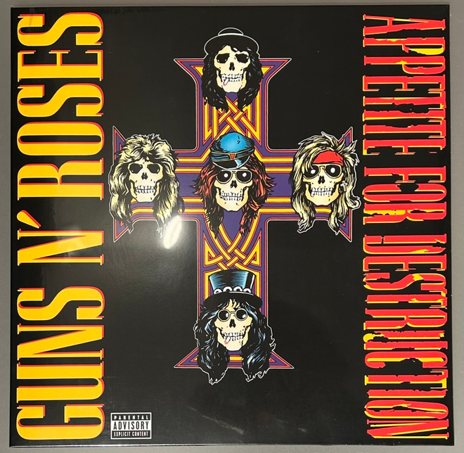 GUNS N’ ROSES: Appetite For Destruction - LP, uusi