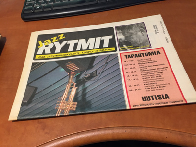 JAZZ RYTMIT LEHTI 4/1995 HYVÄ