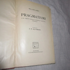 PRAGMATISMI - william james ( 1,p v 1913 !! - pikkukuva 2