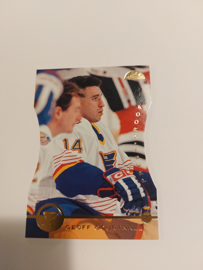 1996-97 Leaf Press Proofs #158 Geoff Courtnall /1500