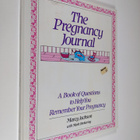 Marcy Jackson : The Pregnancy Journal : A Book of Questio... - pikkukuva 1