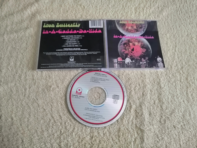 IRON BUTTERFLY - In-A-Gadda-Da-Vida CD