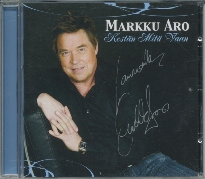 MARKKU ARO Kestän mitä vaan - 2006 CD – nimmarilla!