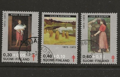 1973 Tuberkuloosi, leimattu sarja
