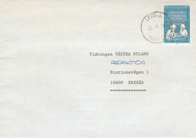 Postileima, INKOO--INGÅ