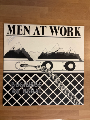 Men At Work - Business as usual LP ORIG. -81