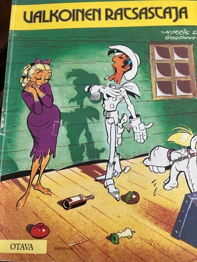 LUCKY LUKE: VALKOINEN RATSASTAJA