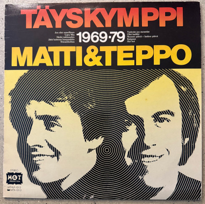[LP] MATTI & TEPPO: TÄYSKYMPPI 1969-79