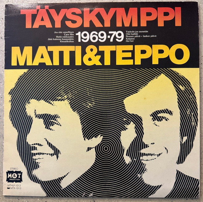 [LP] MATTI & TEPPO: TÄYSKYMPPI 1969-79