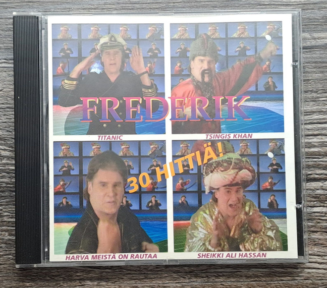Frederik 30 hittiä cd!