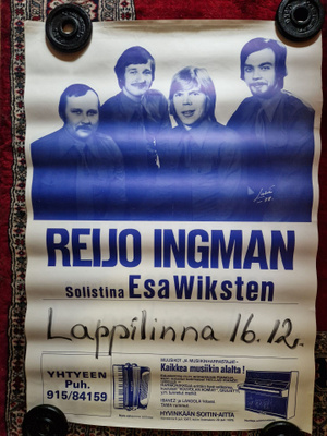 Reijo Ingman Solistina Esa Wiksten