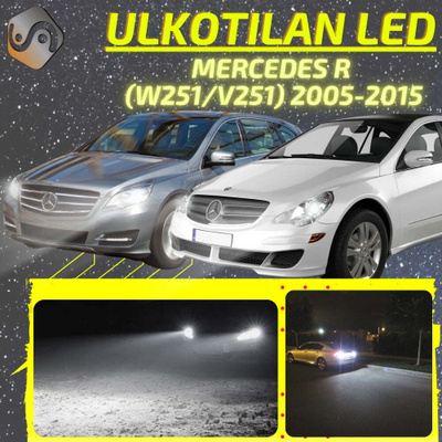 R (W251/V251) 2005-2015 Ulkoiset LED -valot