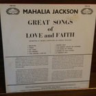 MAHALIA JACKSON Great song of love and faith HM 533 1967 GB - pikkukuva 2
