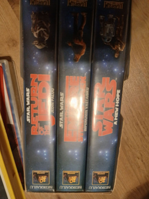 Star wars trilogy vhs