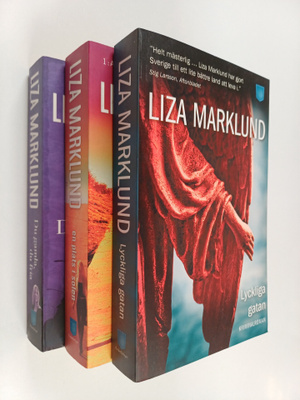 Liza Marklund : Liza Marklund setti (3 kirjaa) : Lyckliga...
