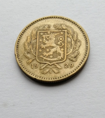 10 markkaa 1929 alpr
