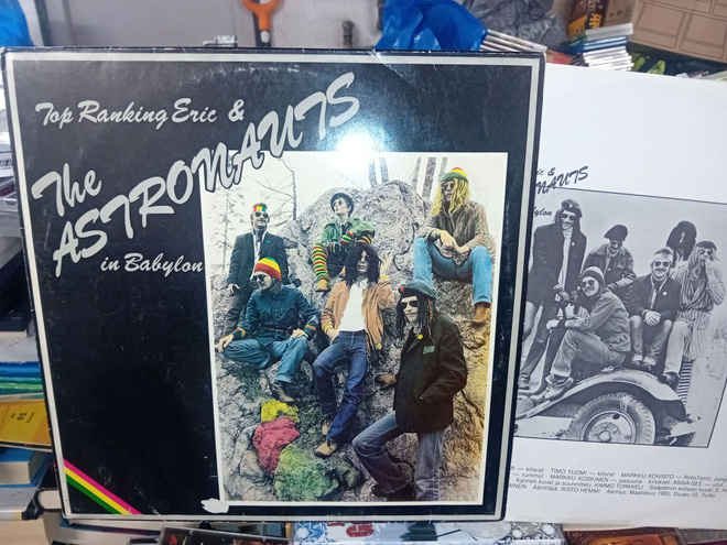 LP Top Ranking Eric & The Astronauts in Babylon  ( SIS POSTI
