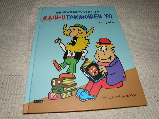 Henry Aho Minivampyyrit ja kauhutarinoiden yö