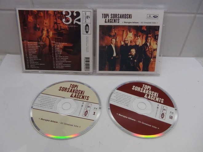 TOPI SORSAKOSKI & AGENTS, Surujen kitara -31 Greatest hits