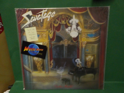 SAVATAGE - GUTTER BALLET M/M- EU 1989 LP