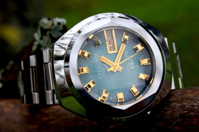 70-s CITIZEN COSMOTRON SPECIAL TITAN CARBIDE SSUA 36000 a/h