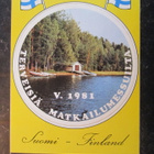 KULKEMATON TARRAKORTTI V 1981 MATKAILUMESSUILTA 44 v. - pikkukuva 1