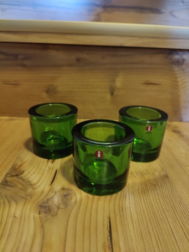 Iittala/ Marimekko Kivi lyhty vihreä 3kpl