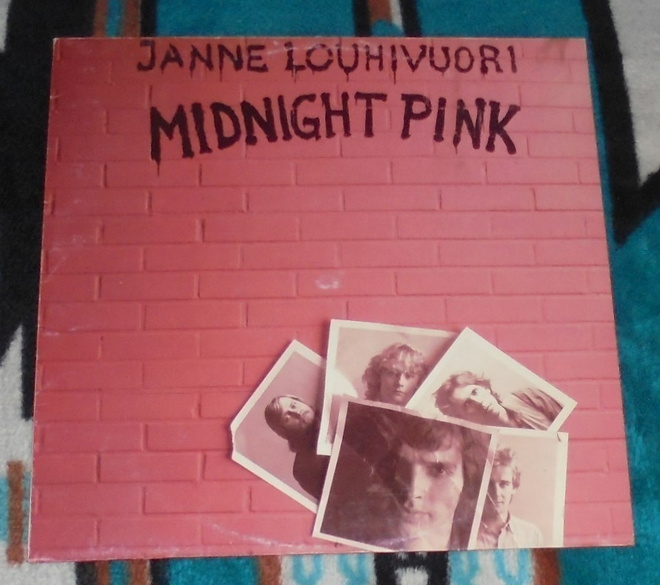 JANNE LOUHIVUORI ~ Midnight Pink ~ LP Hurriganes