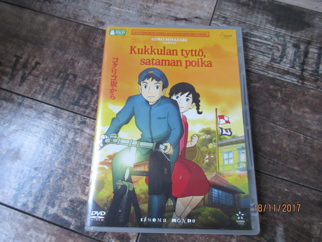 Kukkulan tyttö, sataman poika dvd. Suomipuhe