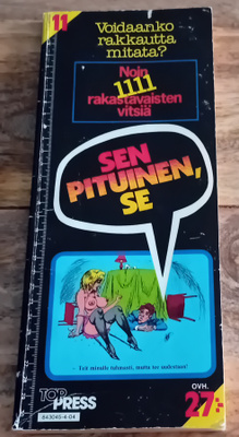 Sen pituinen se - vitsikirja