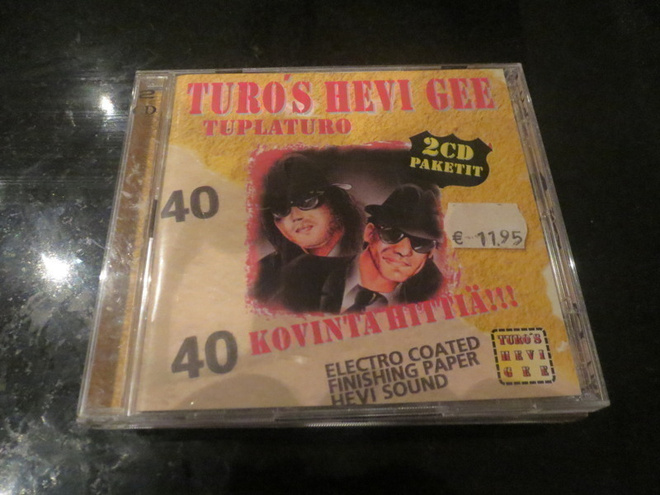 TURO'S HEVI GEE-TUPLATURO 40-BIISIÄ 2-CD