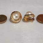 Emaloitu Cabouchon gold plated korvakorut - pikkukuva 3