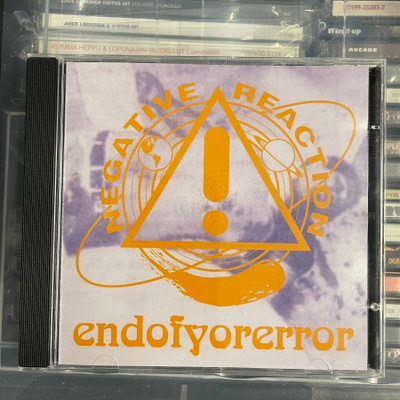 NEGATIVE REACTION - Endofyourerror cd Sludge/stoner/hardcore
