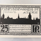 Korvikeseteli 25 pfennig. 1921 PADERBORN, Saksa - pikkukuva 2