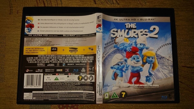 Smurffit 2 - 4K Ultra HD Blu-ray NORDIC VERSIO