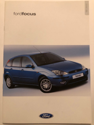 Myyntiesite - Ford Focus - 10/2001