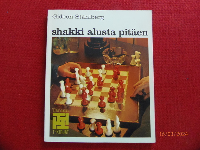 Gideon Ståhlberg: Shakki alusta pitäen