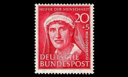 Saksa 145 ** Elsa Brändström 20+5 Pf (1951)