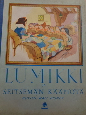 Lumikki ja Seitsemän Kääpiötä - Kuv.Walt.Disney 1946