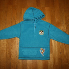 Marks&Spencer turkoosi Tikru fleece 116-122 - pikkukuva 1