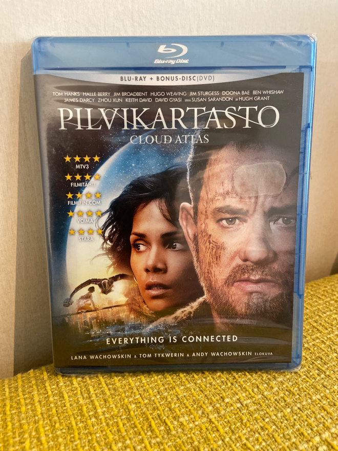 Pilvikartasto blu-ray