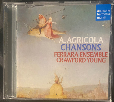 A. Agricola: Chansons cd