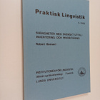 Robert Bannert : Praktisk lingvistik : svårigheter med sv... - pikkukuva 1