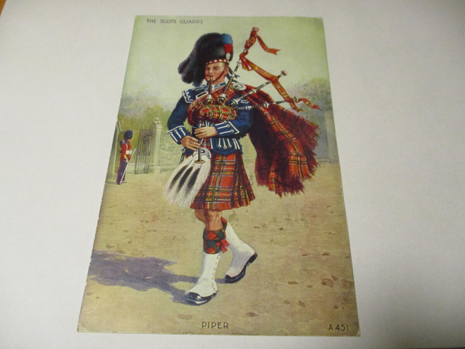The Scots Guards - 1953 lentopostissa Hkiin