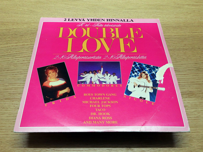Alkup. Esittäjät - Double Love 2xLP suomipainos 1982