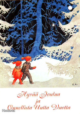 RUDOLF KOIVU - LAPSET KÄVELEE METSÄSSÄ - 1