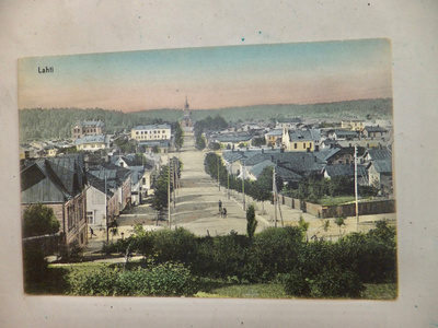 VANHA Postikortti Lahti 1900-l