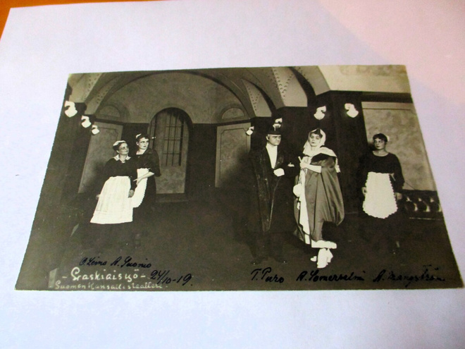 Helsinki Kansallisteatteri 1919 Laskiaisyö *